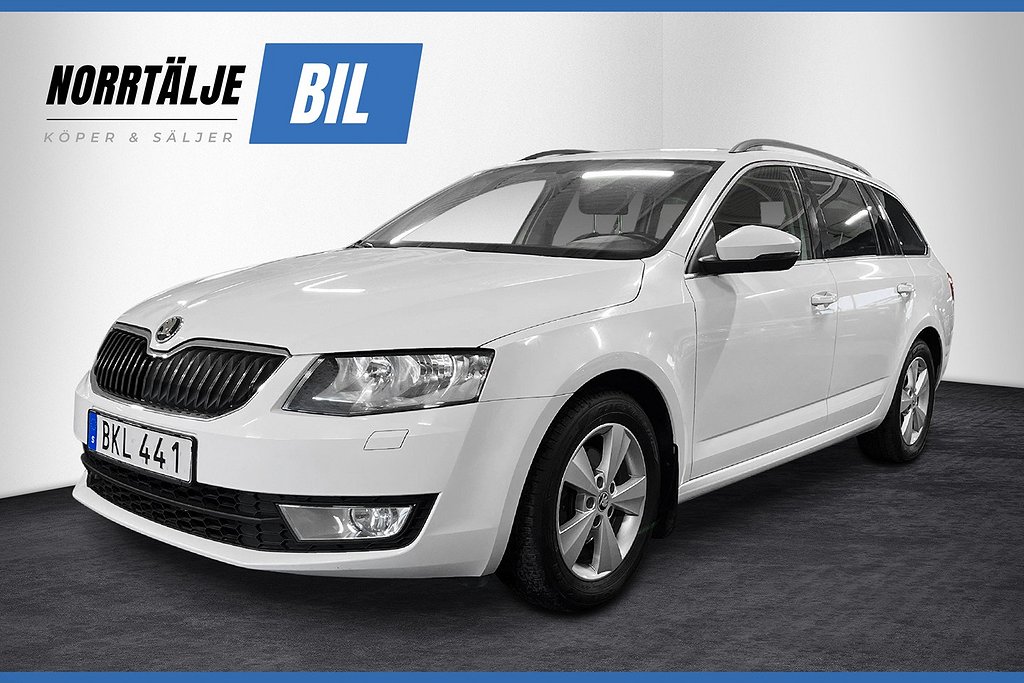 Skoda Octavia Kombi 1.6 110 HK TDI CARPLAY DRAG M&K PDC 16"