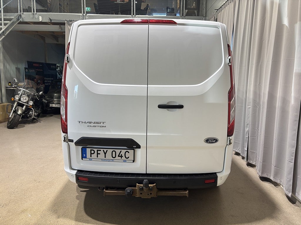 Ford Transit Custom Custom 280 2.0 EcoBlue SelectShift BKam Drag Moms Värma