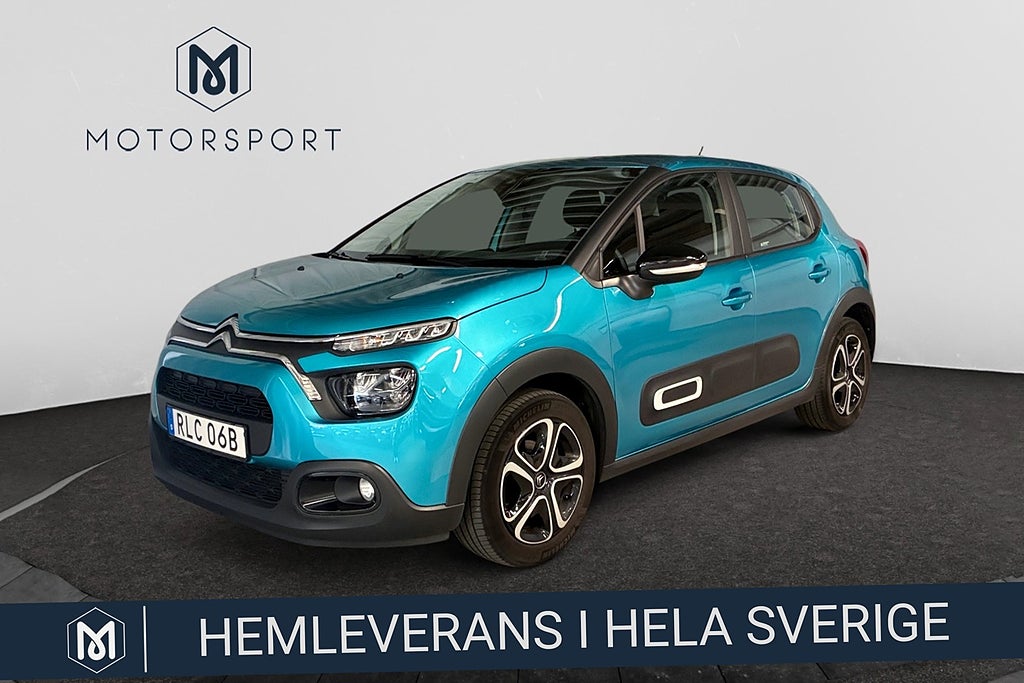 Citroën C3 1.2 PT Drag Apple Carplay Farthållare