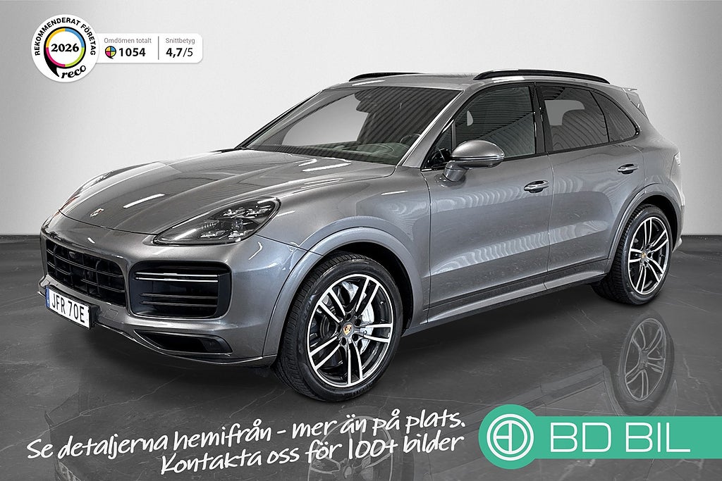 Porsche Cayenne Turbo 550HK / PANORAMA / CHRONO / PDLS+ / SVENSKSÅLD 