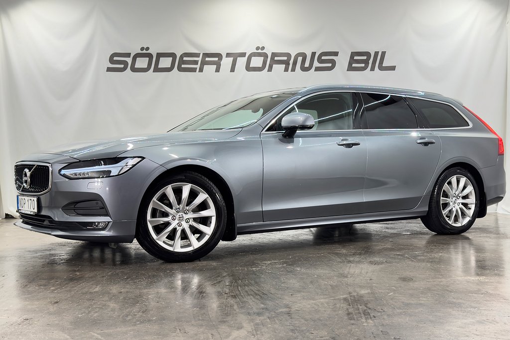 Volvo V90 D4 AWD/VOC/DRAG/KAMERA/18"/KAMREMSBYTT/MOMSBIL