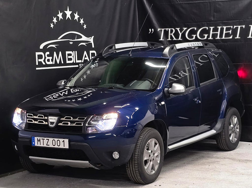 Dacia Duster Få-ägare, P-sens, 109HK, Snål, Ny Kamrem/Serv!!
