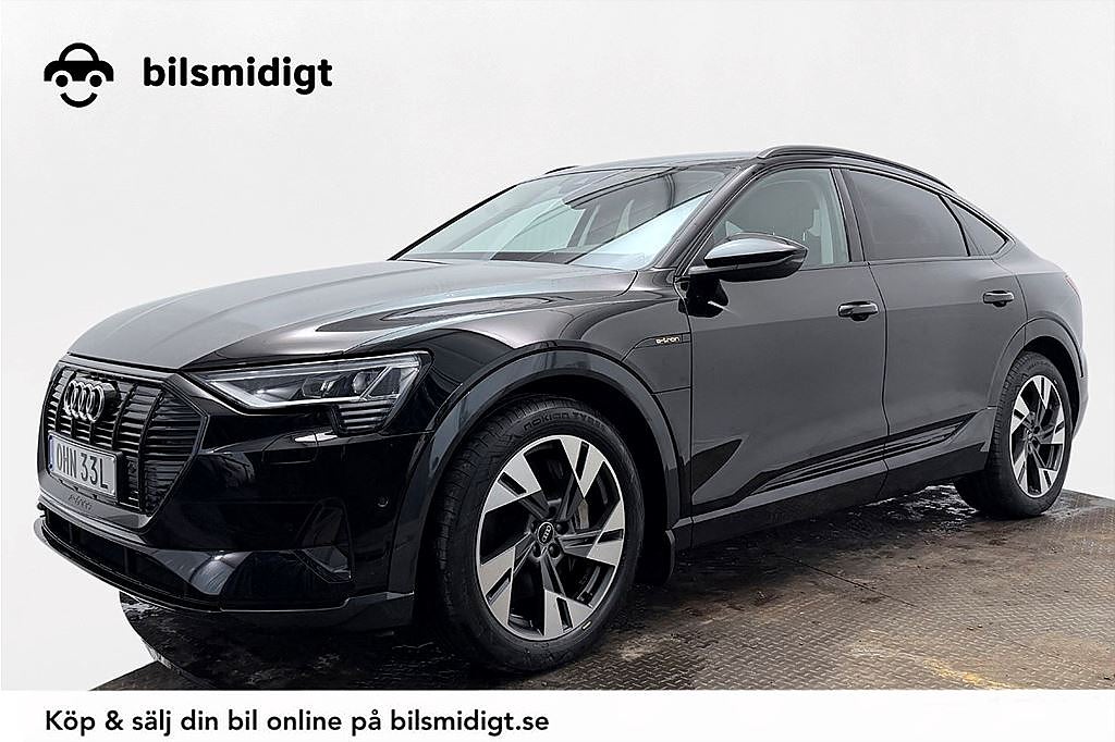 Audi E-Tron Sportback e-tron SB 55 Q Drag Navi Kamera B&O Läder Assistpkt MO