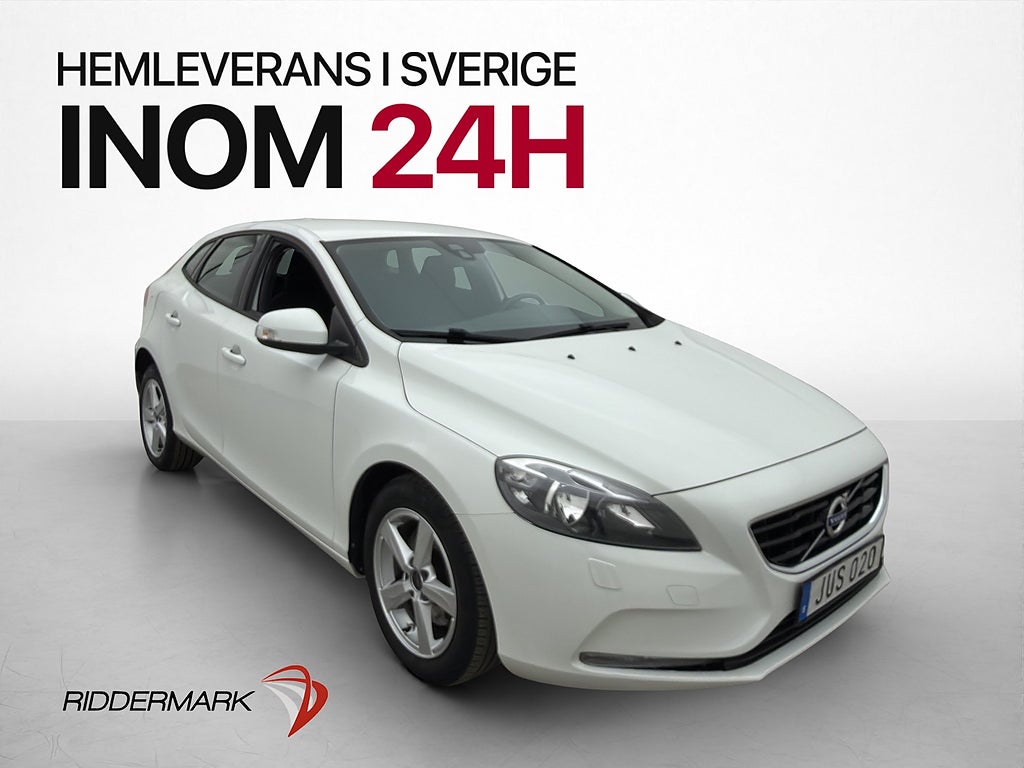 Volvo V40 T2 Kinetic P-Värmare Farthållare 0.55 l/mil