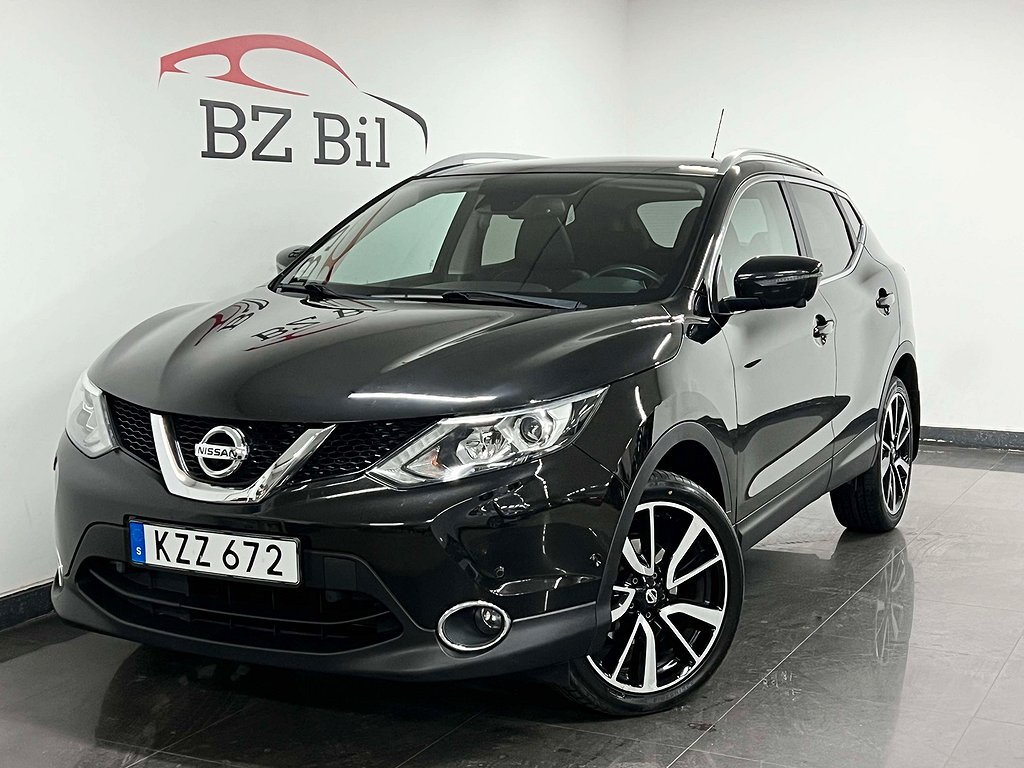 Nissan Qashqai 1.2 DIG-T Euro 6/ PANO/ 360° Kamera/ Lågmil 4,95%