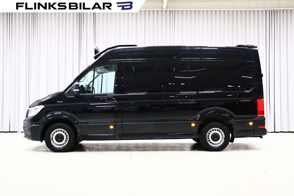 Volkswagen crafter 4M 177HK Drag|Värmare|LED|Inredd|Kambytt