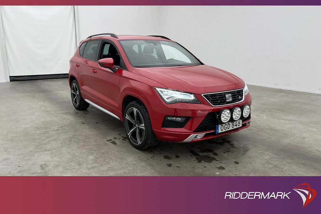 Seat Ateca FR 2.0 TSI 4Drive 190hk Värm Kamera Drag Keyless