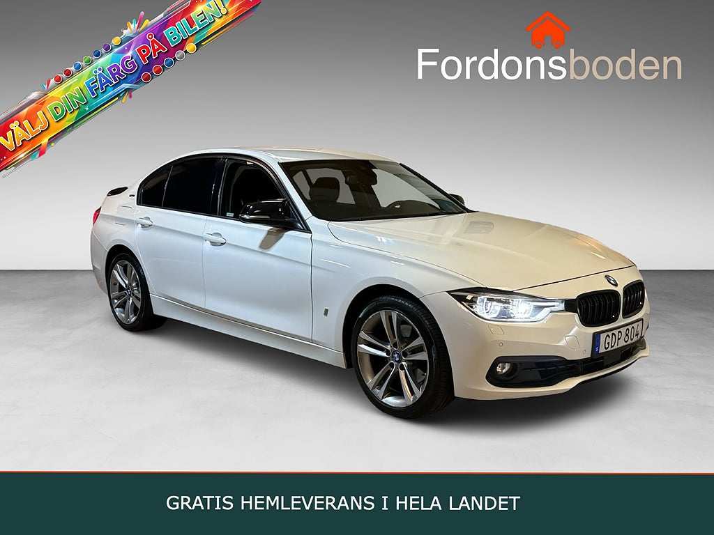 BMW 330e Sedan Steptronic Sport line Adaptiv M-Ratt Navi B-Kam 