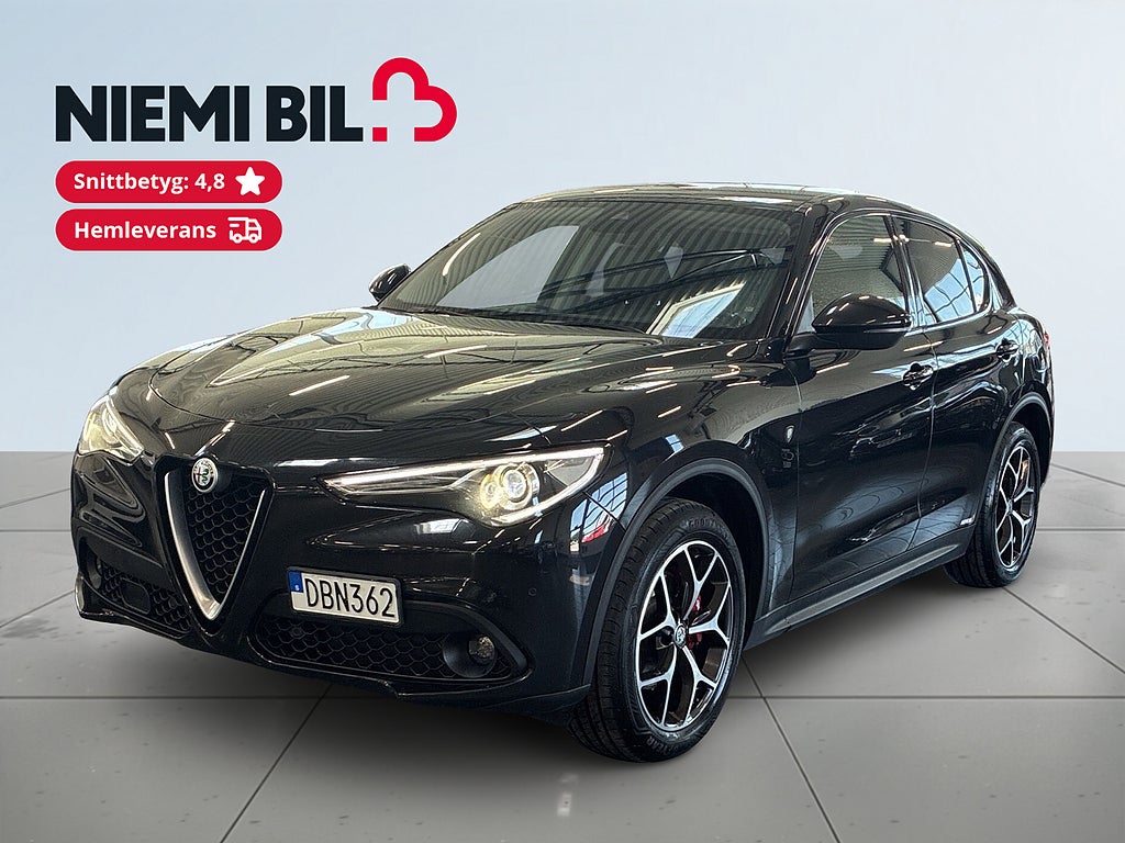 Alfa Romeo Stelvio 2.2 JTD 16V Q4 S&V-hjul/Kamera/Elstolar/Harman/kardon