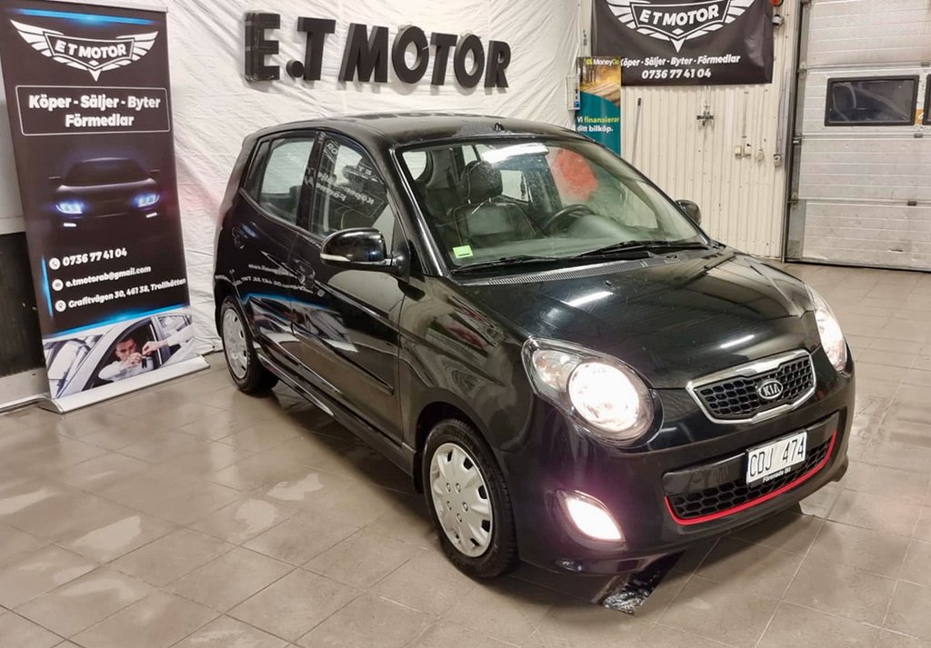 Kia Picanto 1.1 ECO Sport, GLS Euro 4 Nybes, 300kr/mån