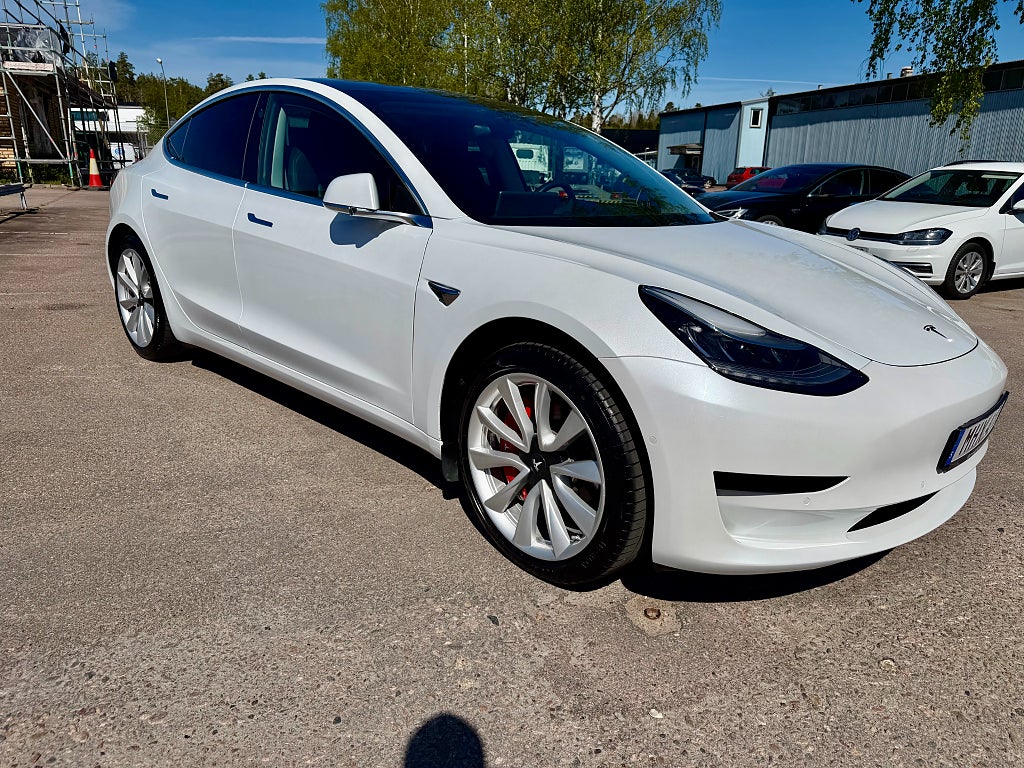 Tesla Model 3 Standard Range Plus Euro 6 Drag nytt HV Batteri