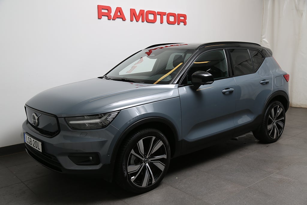 Volvo XC40 Recharge Twin Pro P8 AWD 360° H/K Pano Skinn 20" Drag 2022