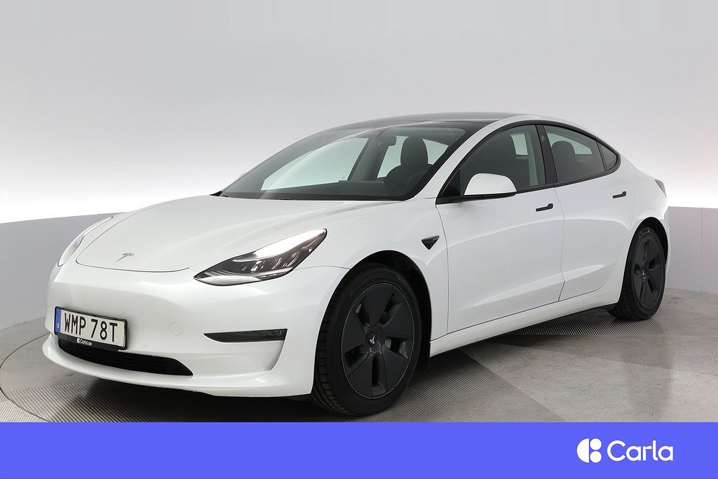 Tesla Model 3 Long Range AWD Refresh Autopilot Pano V-Hjul