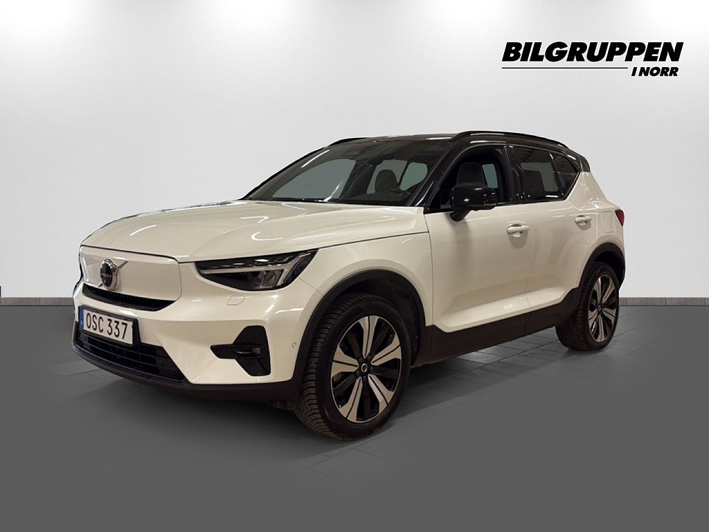 Volvo XC40 Recharge Twin Ultimate AWD Panorama (Dragkrok)