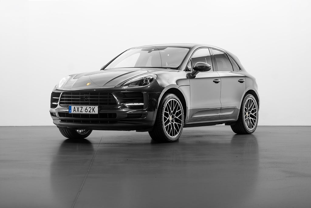 Porsche Macan S - Luftfjädring - Värmare - Adaptiv farth - 1 ägare!