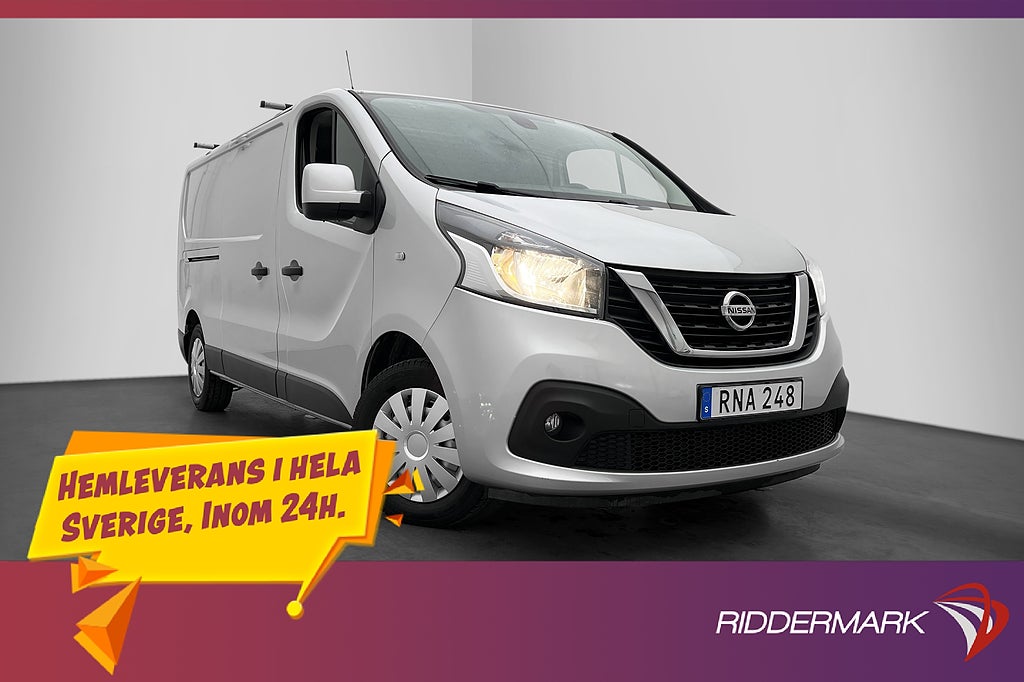 Nissan NV300 L2 1.6dCi Värmare Drag 3-Sits B-Kamera 1-ÄGARE