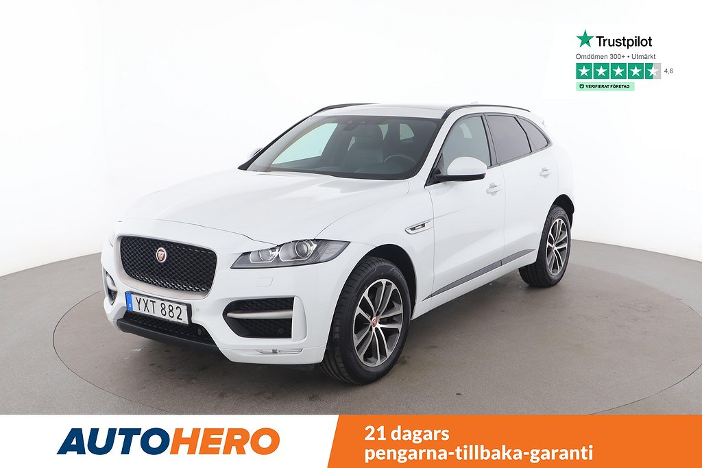 Jaguar F-Pace 20d AWD R-Sport / Méridian, Panorama, 180 HK