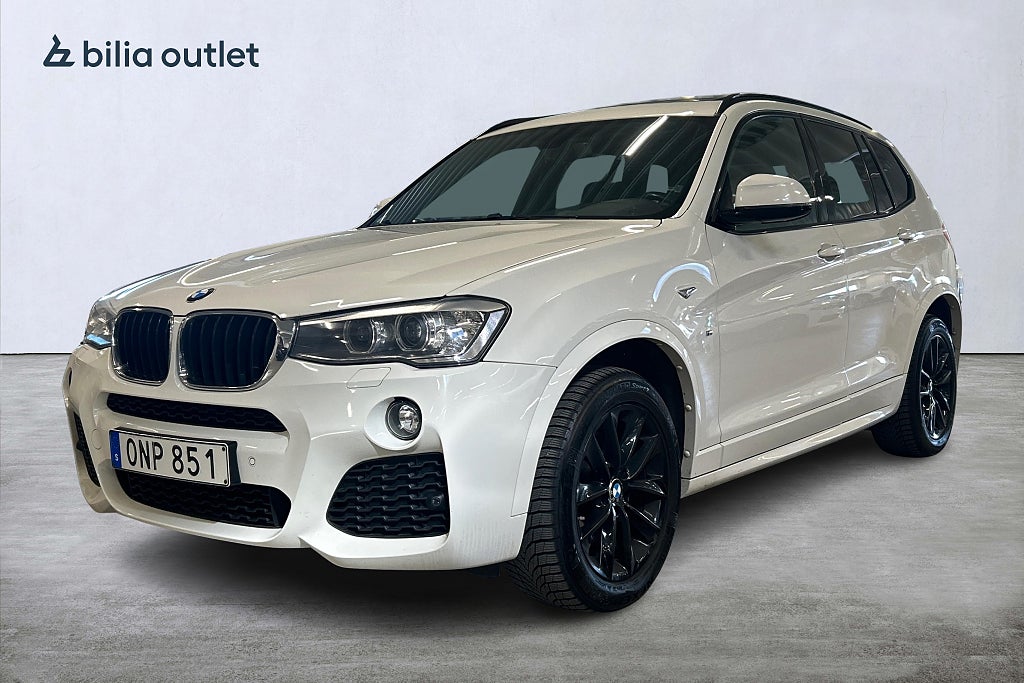 BMW X3 xDrive20d aut M Sport 190hk Pano H/K Navi Drag B-kamera