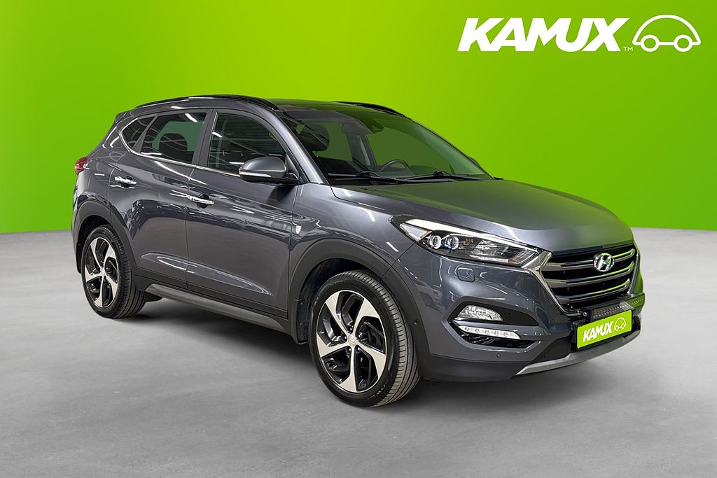 Hyundai Tucson 1.6 T-GDI 4WD Premium Skinn Kamera Navi