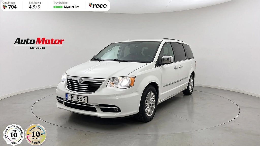 Lancia Voyager 2.8  7-sits 178hk Drag/Värmare/DVD/Fullservad