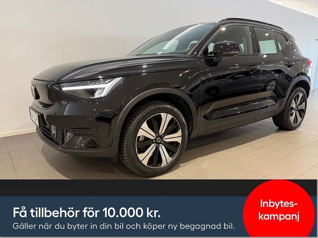 Volvo XC40 Recharge Core / 10 000kr i tillbehör / Dragkro...