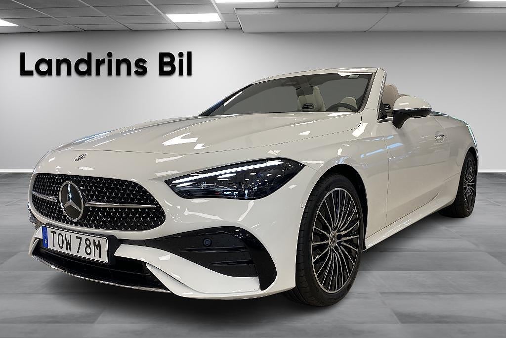 Mercedes-Benz CLE 200 Cabriolet AMG Drag Minnesstolar Digital Light Navi