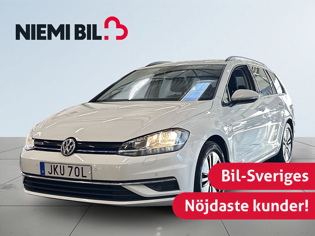 Volkswagen Golf SC 1.5 TGI DSG S&V-hjul/Carplay/M&K-värm/Psens/AdaptivF