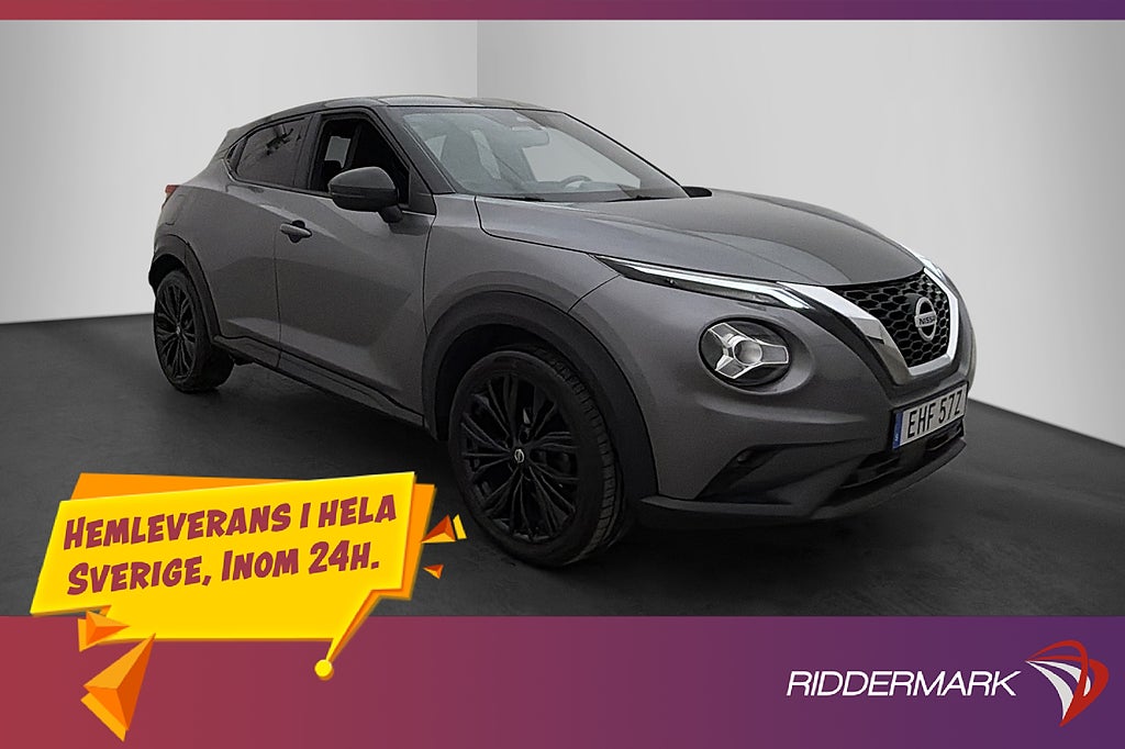 Nissan Juke 1.0 DIG-T Kamera Navi Keyless Nyservad Sensorer