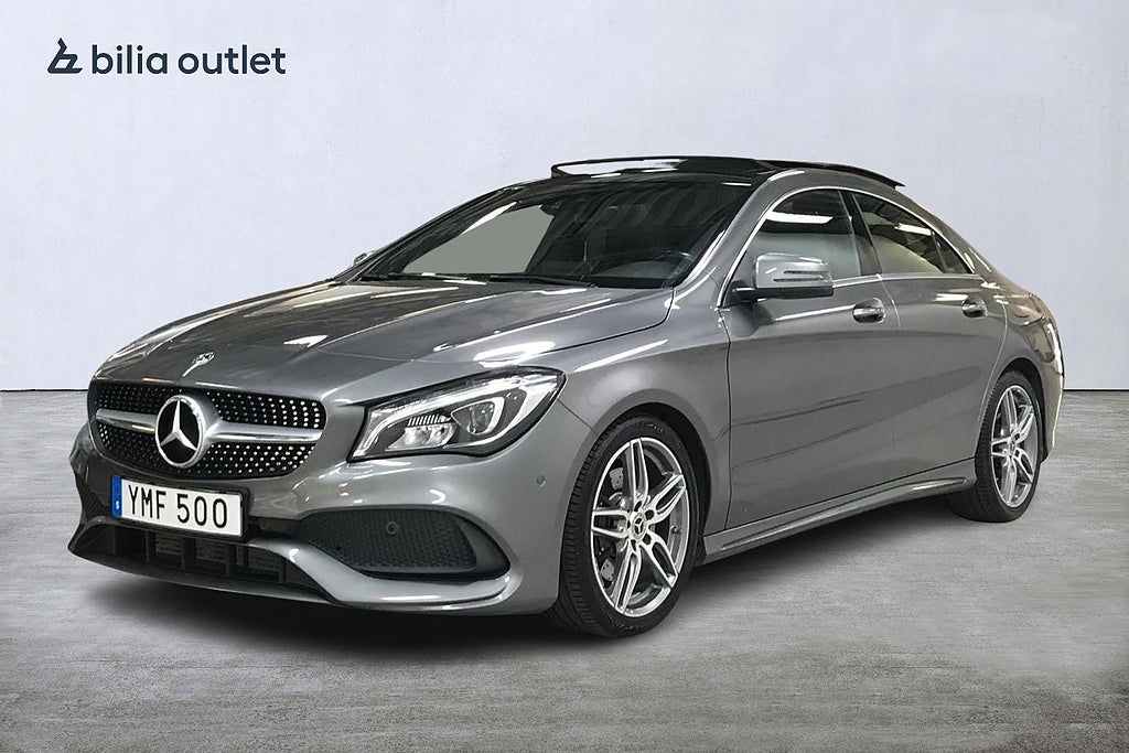 Mercedes-Benz CLA 220 d 4MATIC AMG 177hk Panorama Drag Backkamera Carplay