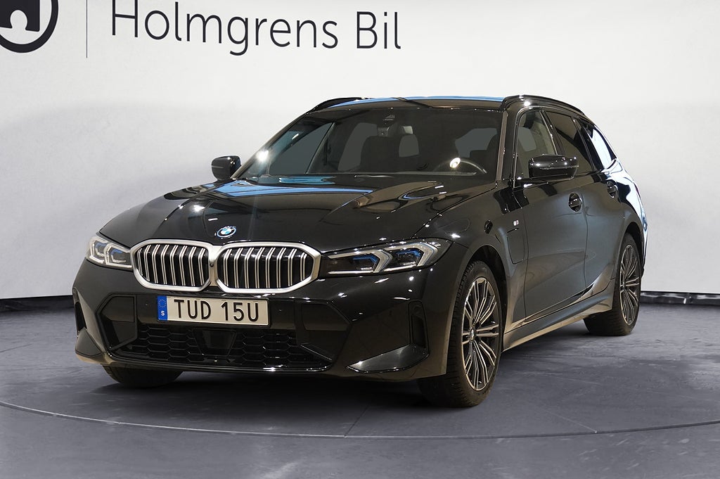 BMW 330e xDrive Touring 3,65% ränta M Sport Inno Aktiv Fart HiFi