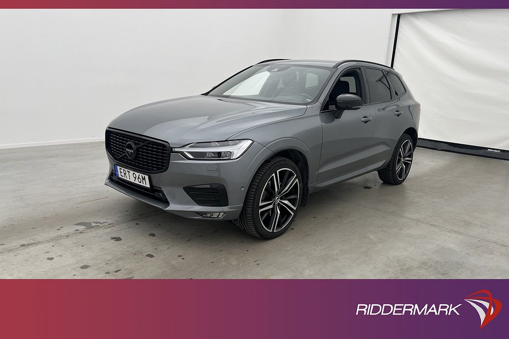 Volvo XC60 B4 AWD R-Design VOC Värmare 360° Skinn HUD Drag