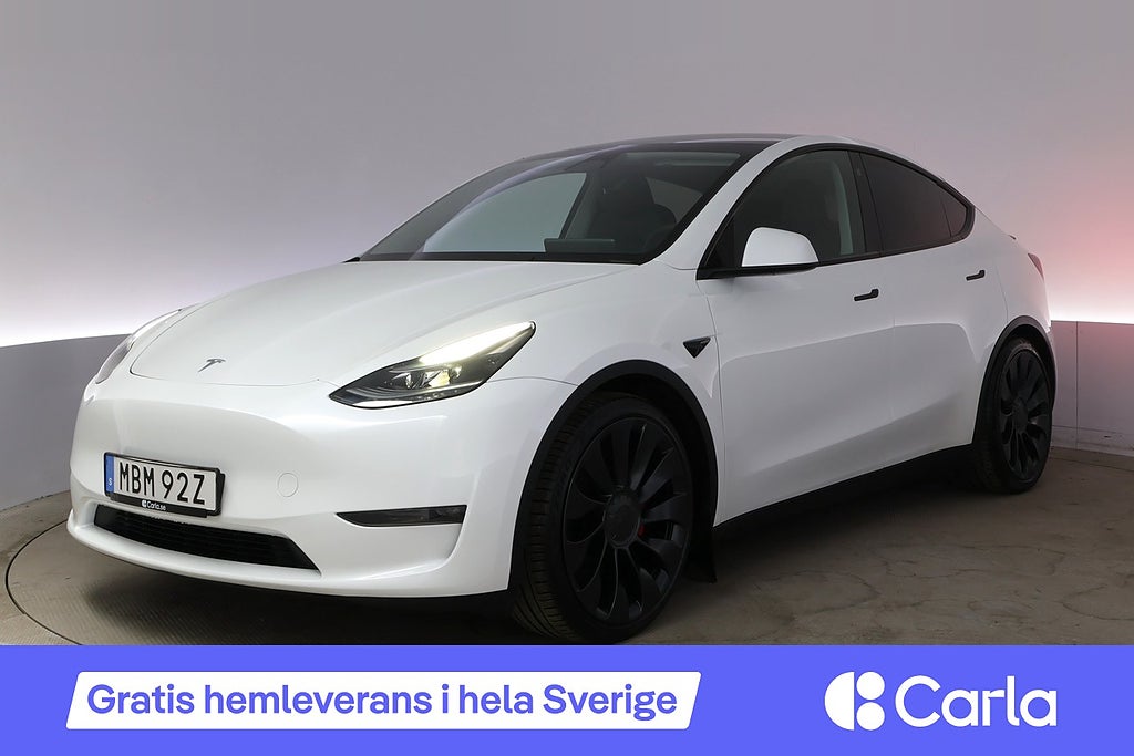 Tesla Model Y Performance AWD Autopilot Pano Drag