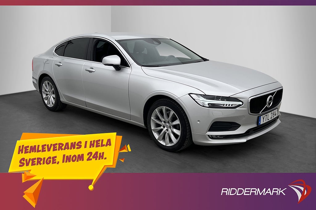 Volvo S90 D4 190hk Momentum Värmare Kamera Navi Rattvärme