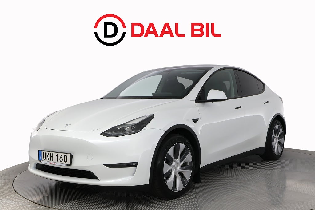 Tesla Model Y LONG RANGE AWD 514HK PREMIUM PANO VÄRMARE DRAG B-KAMERA