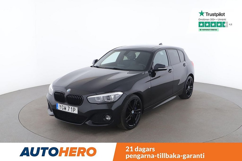 BMW 120 120 5-dörrars Steptronic M Sport / Panorama, H/K, PDC