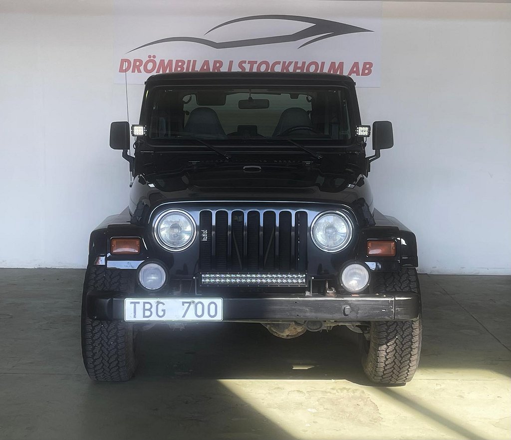 Jeep Wrangler 4.0 4WD , WRANGLER, TJ, 177HK,BESIKTIGAD, 2 ÄGARE