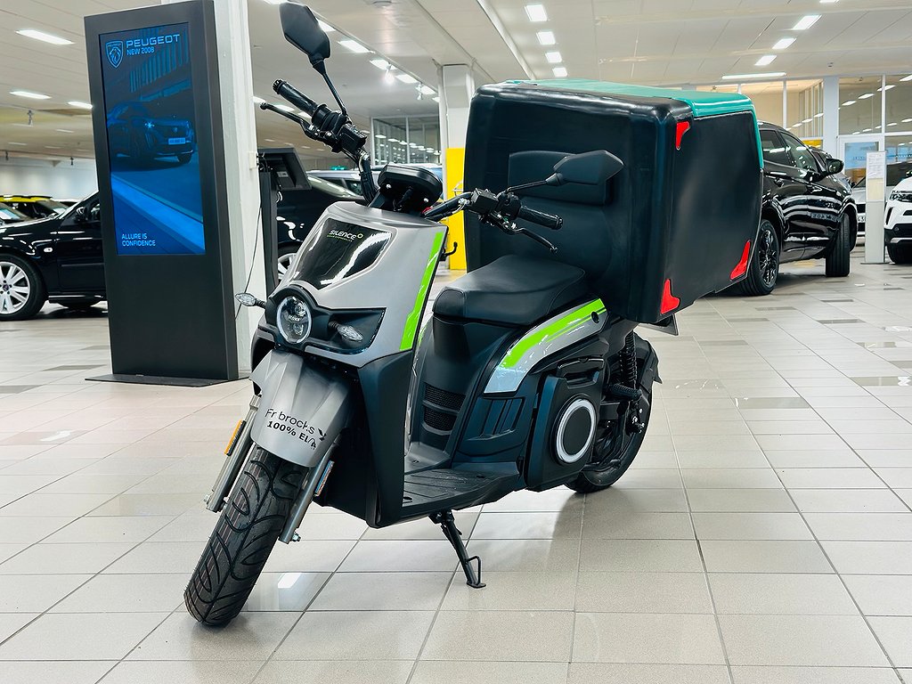 Silence S02 Urban Elektrisk Eu-Moped 45KM/h med Packbox