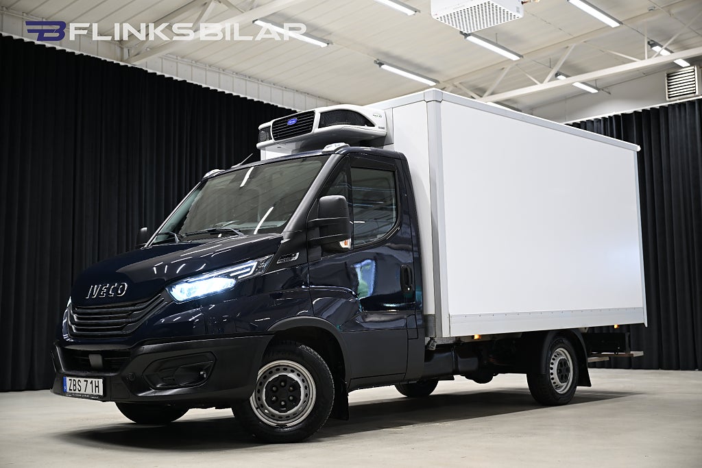 Iveco Daily 136HK Automat|Volymskåp|Kylbil|Nattkyla|Lågmil|Leasbar