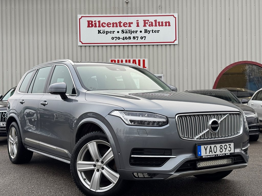 Volvo XC90 D5 AWD Geartronic Inscription 7-sits Dragkrok