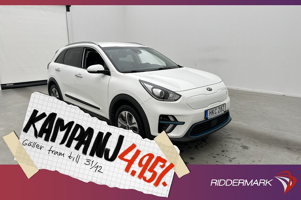 Kia E-Niro 64 kWh 204hk Advance Kamera Na 4,95% Ränta