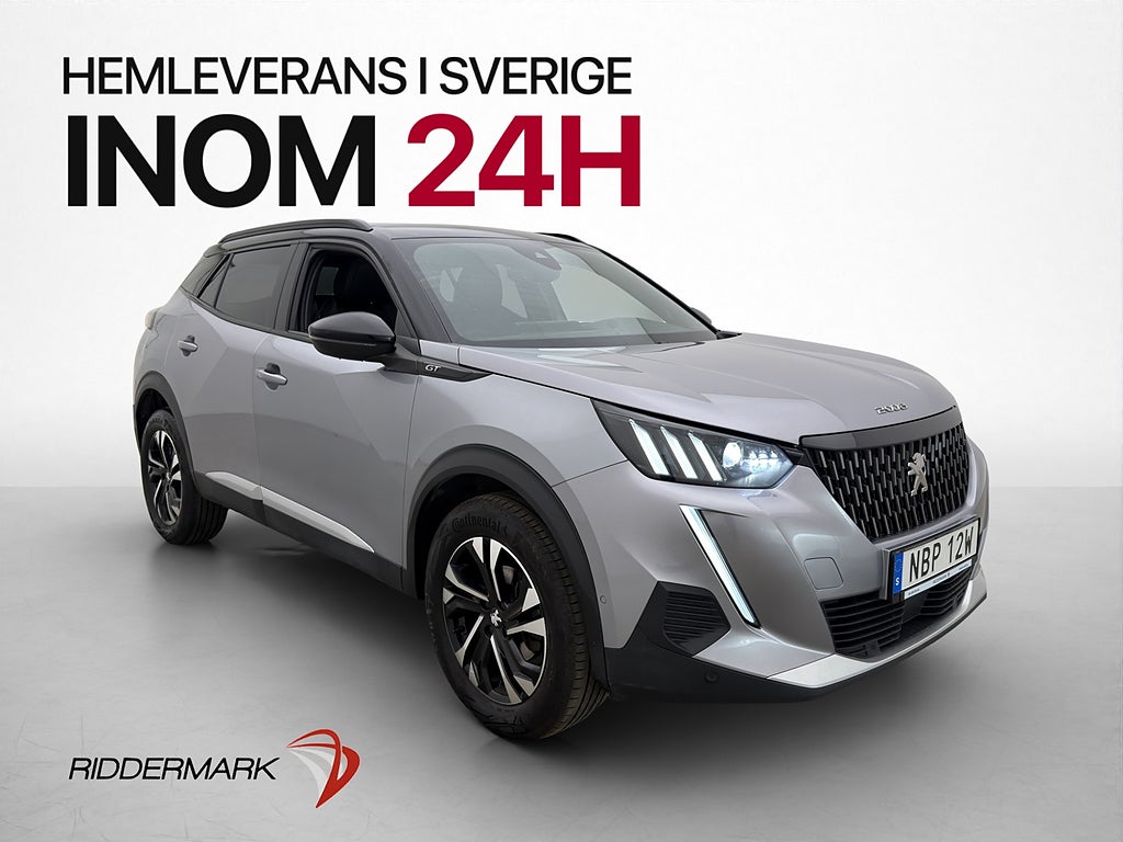 Peugeot 2008 131hk GT Cockpit 360° CarPlay Adaptiv-Fart