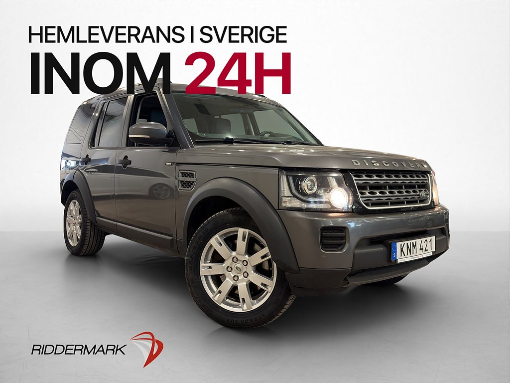 Land Rover Discovery 3.0 TDV6 4WD 7-Sits D-Värm Skinn Drag