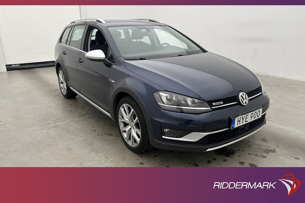 Volkswagen Golf Alltrack 4M 184hk Pluspaket Värm Kamera Drag