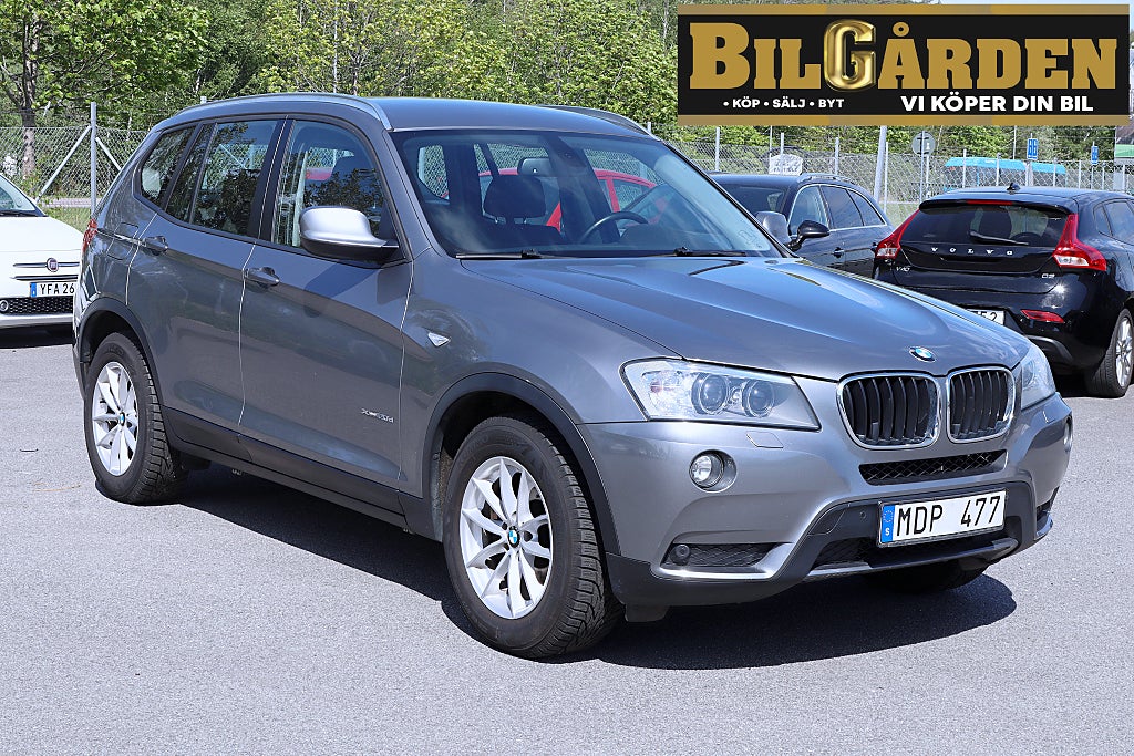 BMW X3 xDrive20d Steptronic P-Sensorer Dragkrok Farthållare