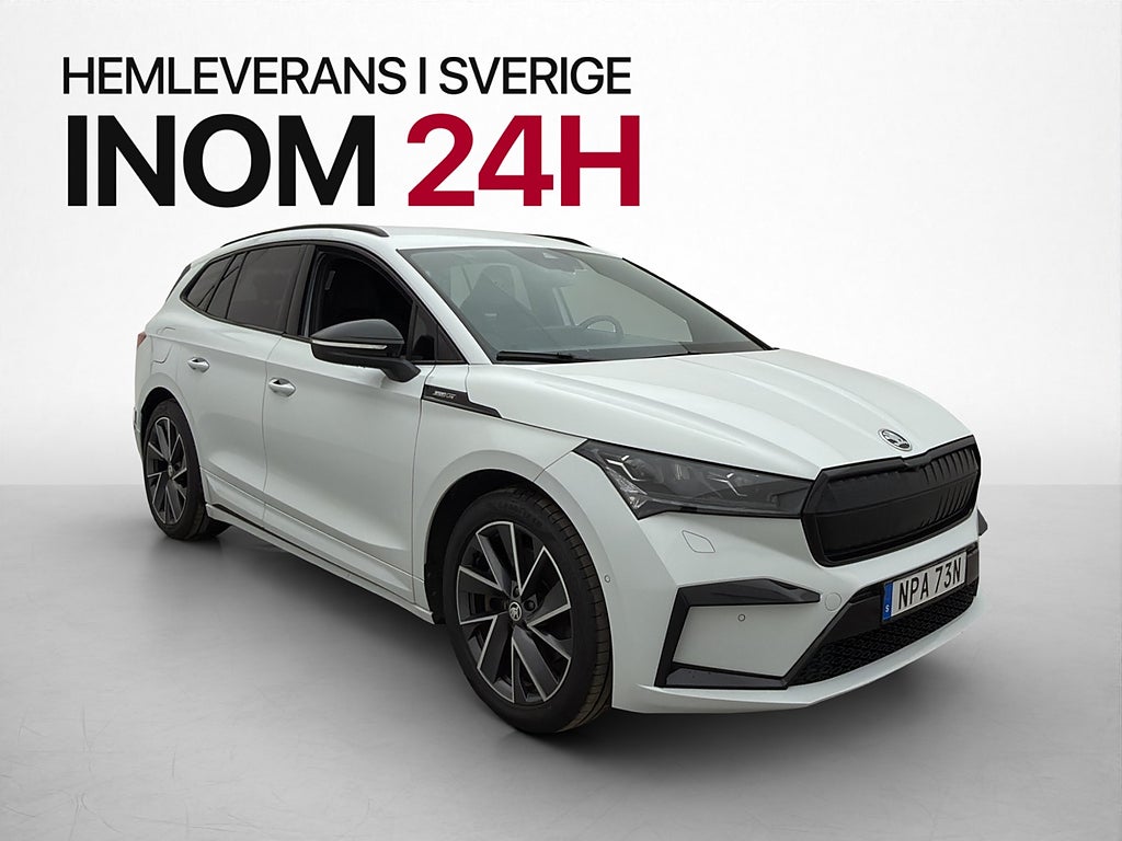 Skoda Enyaq 80x 265hk Sportline Dragkrok Kamera Navi MOMS
