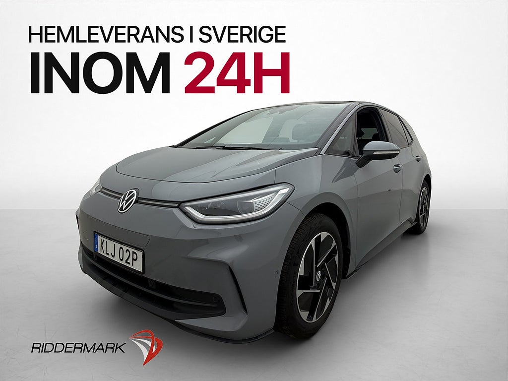Volkswagen ID.3 Pro Performance HUD Värm Kamera Massage MOMS