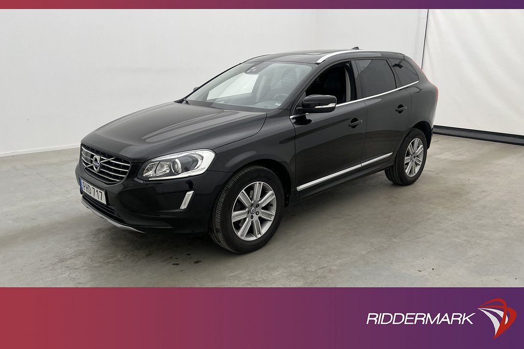 Volvo XC60 D4 AWD Classic Summum VOC Värm Pano Kamera Skinn