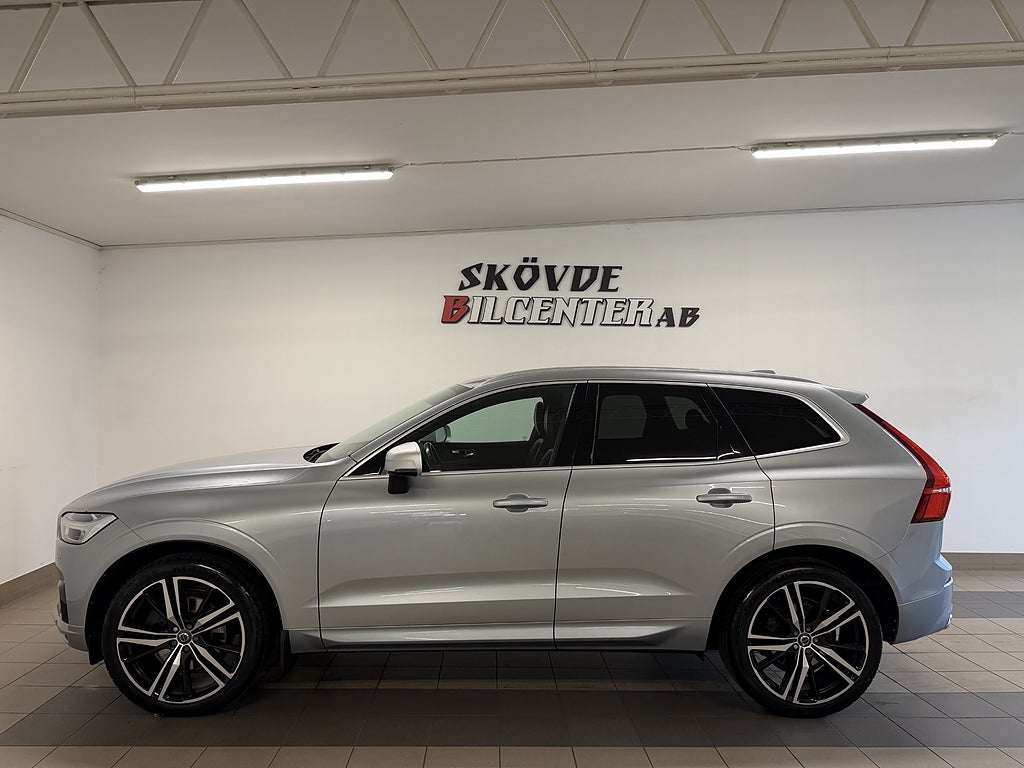 Volvo XC60 D4 190hk AWD R-Design/Drag/21"/D-Värmare/GPS/Adaptiv Fa