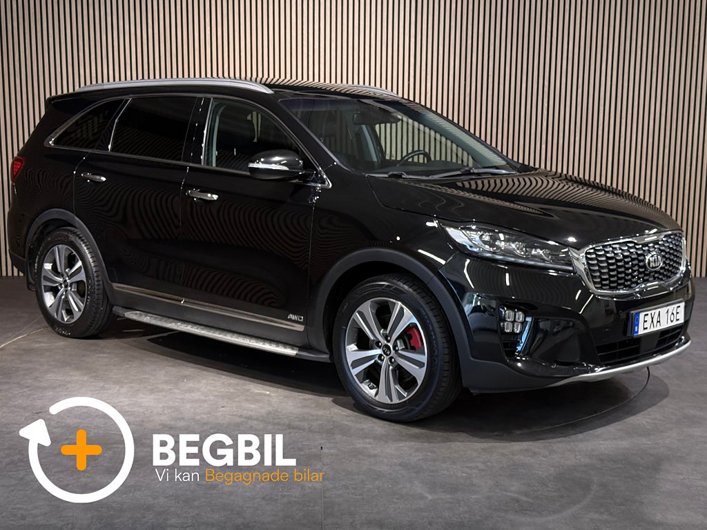 Kia Sorento 2.2 CRDi AWD GT-Line| 7-sits | Panorama | Drag | Kamera