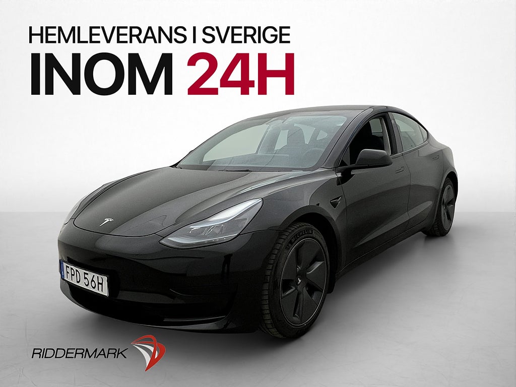 Tesla Model 3 Standard Range Autopilot Svensksåld MOMS